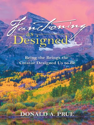 cover image of Functioning as Designed
